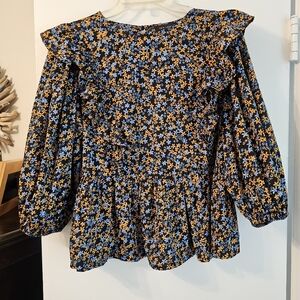 Floral Long Sleeve Blouse